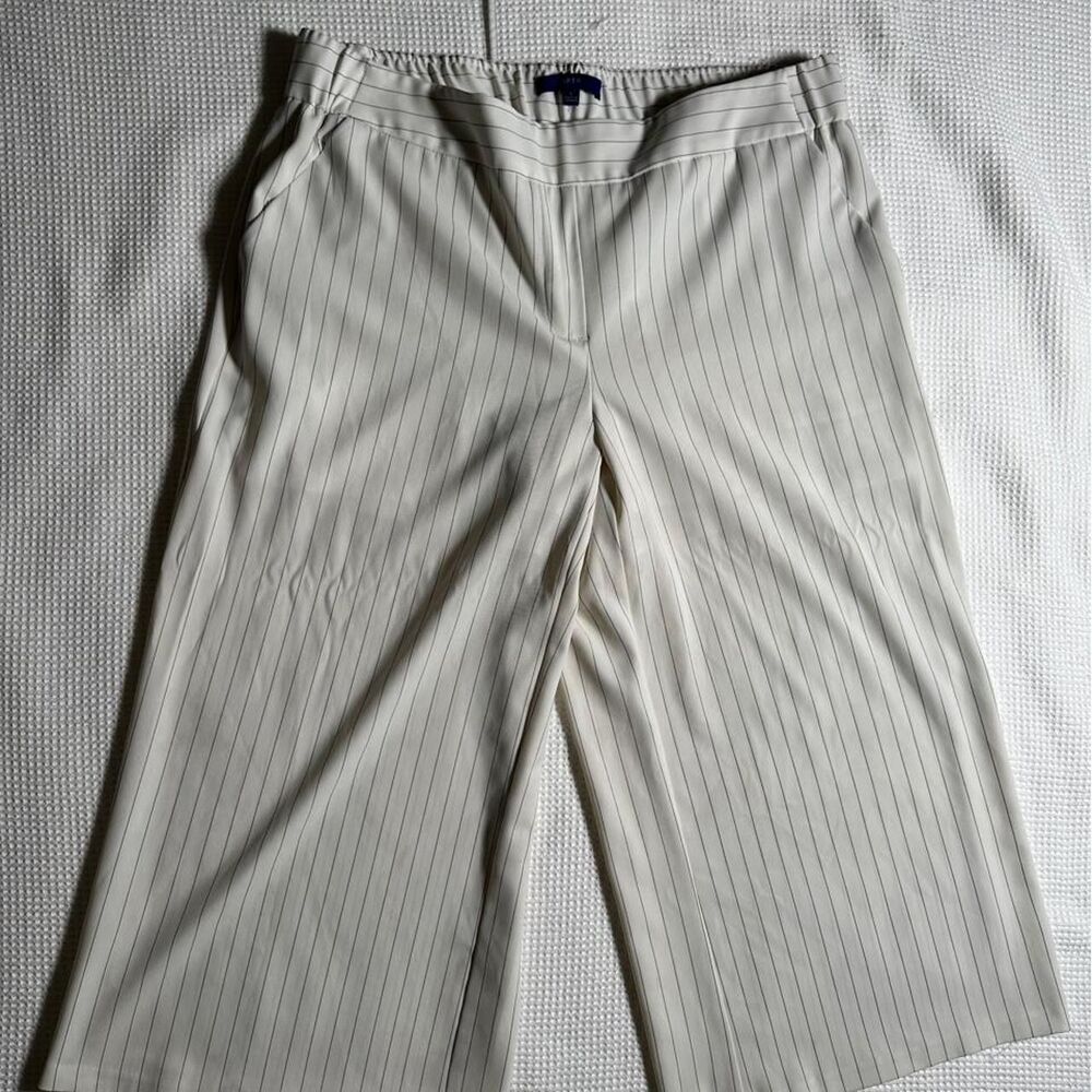 Apt-9 Women's White and Cream Trousers